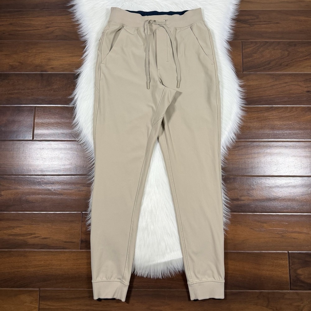 Birddogs‎ Men's Size Small Beige Khaki Drawstring Jogger Pants Unlined